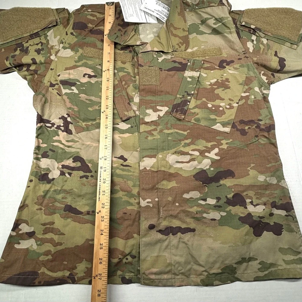 US Army Scorpion Combat Uniform‎ Shirt Coat Medium Regular Ribstop Insect NWT